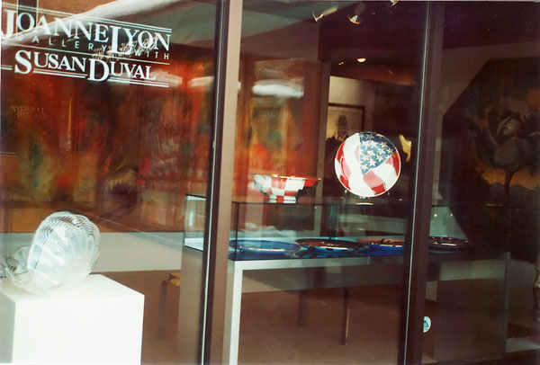 Suzanne's work in the Joanne Lyon Gallery in Aspen, Colorado