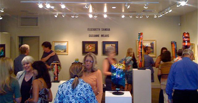 Basalt Gallery opening of Mears show, Basalt, Colorado.