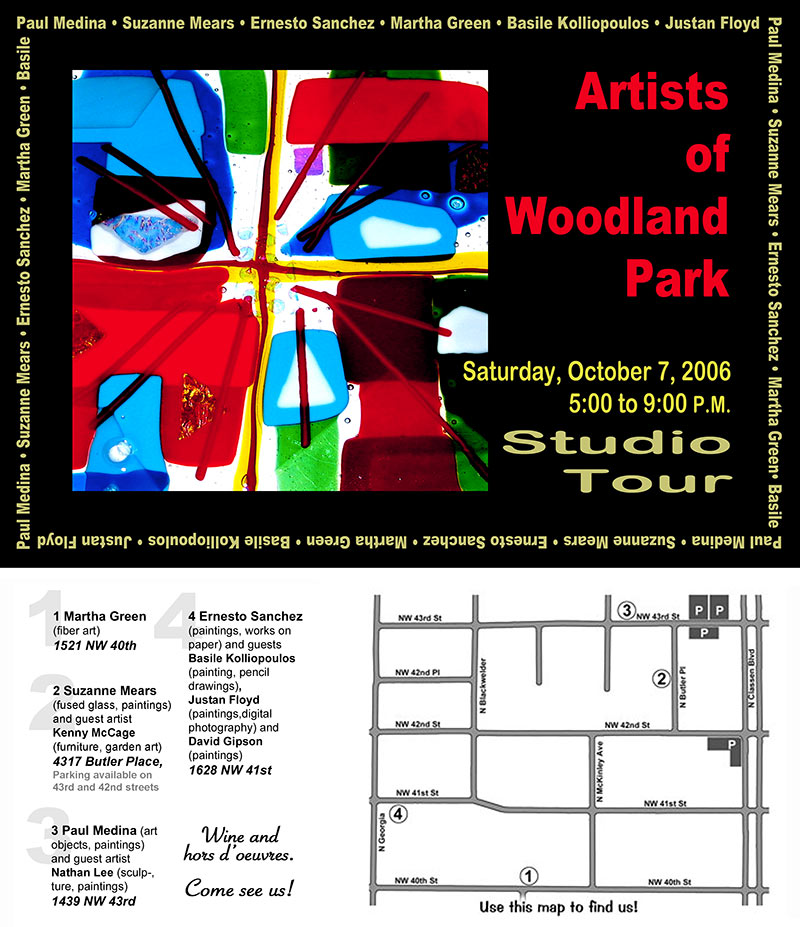 Artists of Woodland Park Invitation