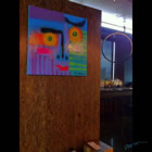 "Mango Charlie" painting at the 501 Restaurant in Oklahoma City, OK